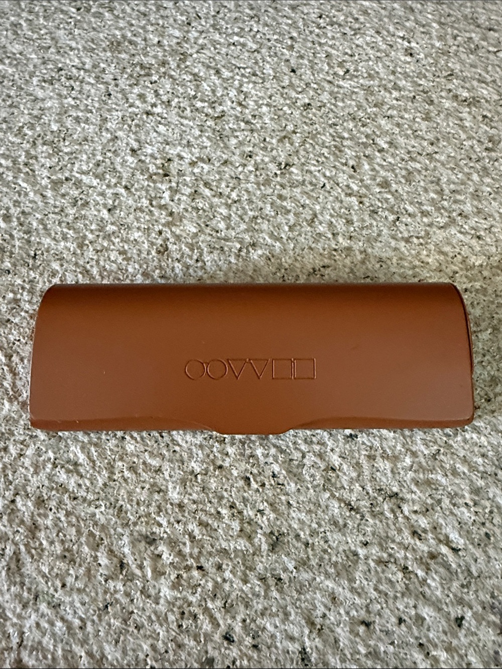 Oliver Peoples Brown Hardshell Sunglasses Case
